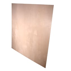Alexandria Moulding 4 ft. W X 4 ft. L X 0.5 in. T Plywood
