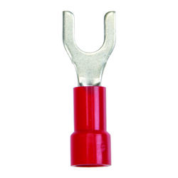 Jandorf 22-18 Ga. Insulated Wire Terminal Spade Red 5 pk