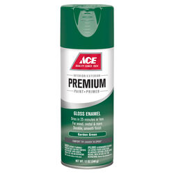 Ace Premium Gloss Garden Green Enamel Spray Paint 12 oz