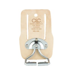 CLC Leather Hammer Holder 12 in. L X 2.5 in. H Tan