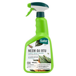 Safer Brand Neem Oil Organic Liquid Insect Killer 32 oz