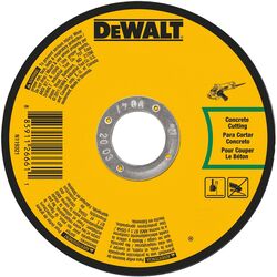 DeWalt 4 in. D X 5/8 in. S Aluminum Oxide Masonry Cutting Wheel 1 pc