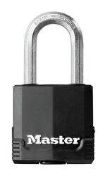 Master Lock 1-7/8 in. H X 1-3/16 in. W X 1-3/4 in. L Laminated Steel Ball Bearing Locking Padl