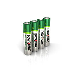 Rayovac Platinum NiMH AAA 1.2 V Rechargeable Battery PL724-4B 4 pk