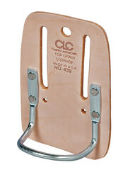 CLC 1 pocket Leather Hammer Holder 3.9 in. L X 5.8 in. H Tan