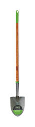 Ames Steel blade Wood Handle 6 in. W X 53 in. L Garden Round Point Shovel