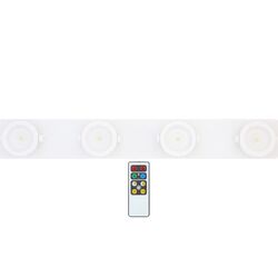 Rite Lite 15.75 in. L White Battery Powered LED Strip Light 70 lm