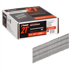 Paslode 3 in. 16 Ga. Angled Strip Framing Nails 21 deg Smooth Shank 2,000 pk