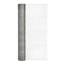 Garden Craft 48 in. H X 150 ft. L 20 Ga. Silver Poultry Netting