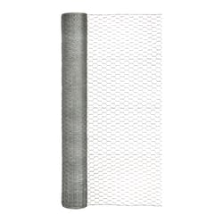 Garden Craft 48 in. H X 150 ft. L 20 Ga. Silver Poultry Netting