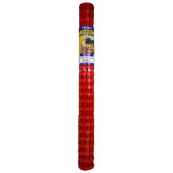 Tenax Guardian 4 ft. H X 50 ft. L Polyethylene Warning Barrier Orange