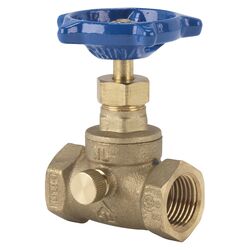 BK Products ProLine 1/2 in. FIP T X 1/2 in. S FIP Brass Stop and Waste Valve