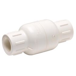 Homewerks Worldwide 1-1/4 in. D X 1-1/4 in. D PVC Spring Loaded Check Valve
