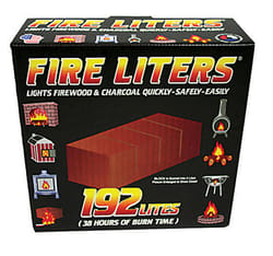 Fire Liters Wood Fiber Fire Starter 192 pk