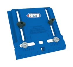Kreg Nylon Cabinet Hardware Jig Blue 1 pc