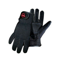 Boss Guard Men's Indoor/Outdoor Mechanics Glove Black XL 1 pair