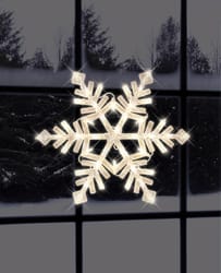 Impact Innovations 17 in. Hanging Decor Snowflake Silhouette