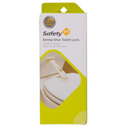Safety 1st White Plastic Swing Shut Toilet Seat Lock 1 pk