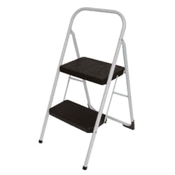 Cosco 34.646 in. H X 17.323 in. W 200 lb. cap. 2 step Steel Two Step Big Step Stool