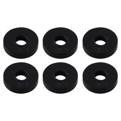 LDR 1/4R in. D Rubber Flat Bibb Washer 6 pk