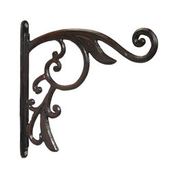 Panacea HoldAll Bronze Iron 9 in. H Renaissance Plant Hanger