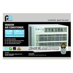 Perfect Aire 25,000 BTU 1500 sq ft 230 V Window Air Conditioner