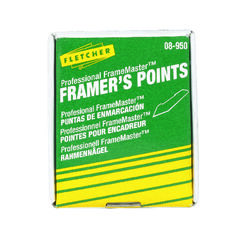 Fletcher Professional FrameMaster Framer's Points For Repairing or reglazing windows 0 oz 3000 pk