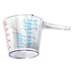 Chef Craft 2 cups Plastic Clear Measuring Cup