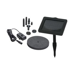 Smart Living SunJet 150+ Plastic Black 14 in. H Solar Fountain