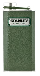 Stanley 8 oz Green/Silver Plastic/Stainless Steel Flask