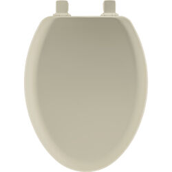 Mayfair Elongated Bone Molded Wood Toilet Seat