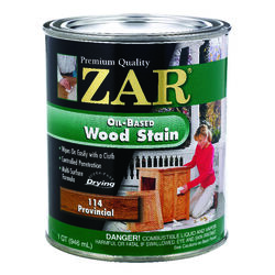 ZAR Semi-Transparent Provincial Oil-Based Oil Wood Stain 1 qt