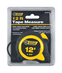 Steel Grip 12 ft. L X 3/8 in. W Tape Measure 1 pk