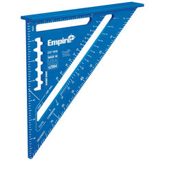 Empire True Blue 7 in. L X 7 in. H Anodized Aluminum Laser Etched Rafter Square