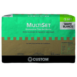 Custom Building Products MultiSet White Thin-Set Mortar 50 lb