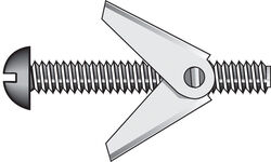 Hillman 1/8 in. D X 4 in. L Truss Steel Toggle Bolt 50 pk