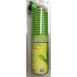 Rugg 1/2 in. D X 25 ft. L Light-Duty Green Plastic Garden Hose