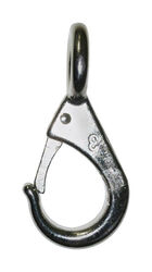 Baron 9/16 in. D X 3-3/4 in. L Polished Steel Snap Hook 190 lb