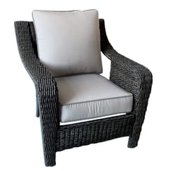 Living Accents Belvedere Brown Aluminum Chair Gray