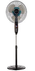 Polar-Aire 53 in. H X 16 in. D 3 speed Oscillating Dual Blade Stand Fan