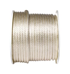 Wellington 1/2 in. D X 250 ft. L White Solid Braided Nylon Rope