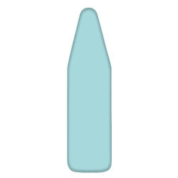 Homz 15 in. W X 55 in. L Cotton Blue Replacement Pad and Cover