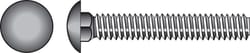 Hillman 1/2 in. P X 10 in. L Hot Dipped Galvanized Steel Carriage Bolt 25 pk