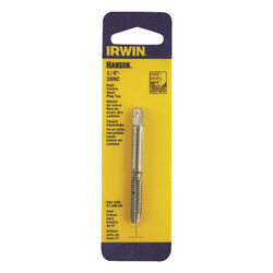 Irwin Hanson High Carbon Steel SAE Fraction Tap 1/4 in.-20NC 1 pc