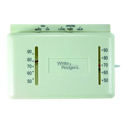 White Rodgers Heating and Cooling Lever Mechanical Thermostat