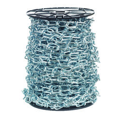 Campbell Chain No. 4/0 Double Loop Carbon Steel Chain 5/32 in. D X 100 ft. L