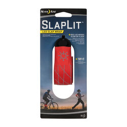 Nite Ize SlapLit Nylon LED Slap Wrap Red