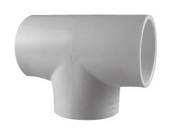 Charlotte Pipe Schedule 40 2 in. Slip T X 2 in. D Slip PVC Tee