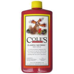 Cole's Flaming Squirrel Assorted Species Soybean Oil Wild Bird Food Additive 16 oz