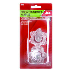Ace For Clear Sink and Tub and Shower Faucet Handles